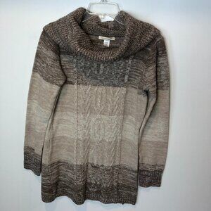 Canyon River Blues Cowl Neck Sweater M